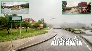 Bus ride in Katoomba New South Wales Australia  Blue Mountains and Home of Three Sisters [upl. by Maggy903]