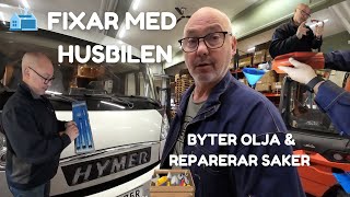 Reparerar och fixar husbilen [upl. by Annohs732]