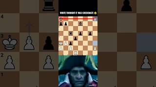 Not CHECKMATE 😂‼️ chess 🔥 chessproblems chessgame checkmate games gaming chessmates music ♟️ [upl. by Joana833]