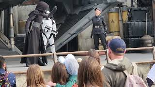 Jackson Jon Larson Kylo Ren at Disneyland 13124 [upl. by Ladnyc]