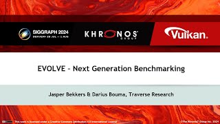 EVOLVE  Next Generation Benchmarking [upl. by Rudwik]