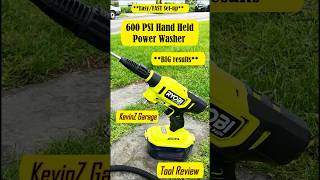 Ryobi EZ CLEAN 600PSI powerwasher🤩 home powertools [upl. by Roye33]