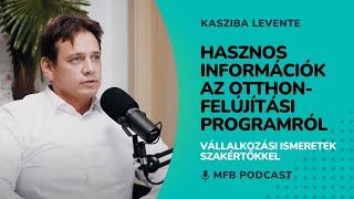 MFB Podcast – Tudnivalók hasznos információk az Otthonfelújítás Programról [upl. by Drucilla587]