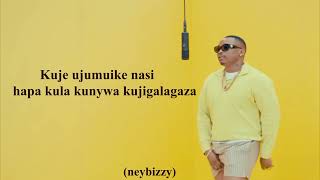 Otile Brown  Wasted lyrics video [upl. by Nathanial220]