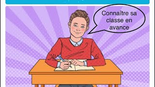 COMMENT CONNAÎTRE SA CLASSE EN AVANCE EN MOINS D’UNE MINUTE [upl. by Nnylasor31]