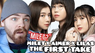 First Time Hearing Milet x Aimer x YOASOBI Lilas Ikuta quotOmokagequot  THE FIRST TAKE  Reaction [upl. by Colbye]