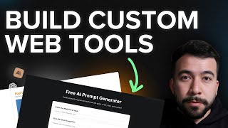 This AI Prompt Builds Interactive Tools in SECONDS No Coding [upl. by Airdnas435]