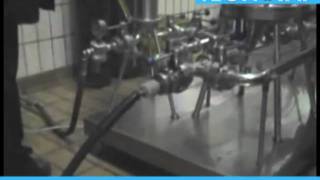 Bottling Line Production  Cleaning with Steam by Tecnovap [upl. by Nnaeiram22]