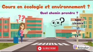 Découvrez les Cours dÉcologie et environnement à lUniversité licence  📖🌳quot [upl. by Maxey]