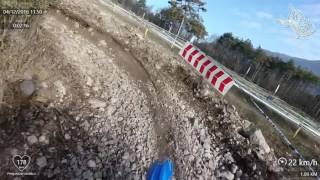 Test TM 300 4t  3Hundred  Offroad park  enduro Garmin virb xe [upl. by Nilyad]