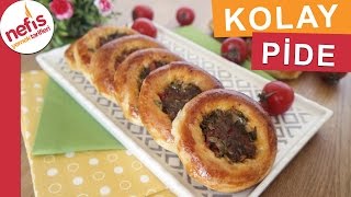 Kolay Pide Tarifi  Evde Pratik Pide Nasıl Yapılır  Nefis Yemek Tarifleri [upl. by Butterfield158]