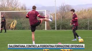 Salernitana contro la Fiorentina formazione offensiva [upl. by Adnilec304]