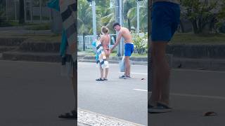 🇧🇷 Tourists Enjoying Ipanema Beach shorts [upl. by Aehsila830]