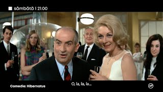 Hibernatus cu Louis de Funes la TVR1 [upl. by Leahcimrej96]