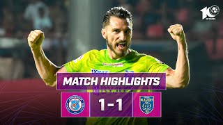 Match Highlights  Jamshedpur FC 11 Kerala Blasters FC  MW 20  ISL 202324 [upl. by Seafowl]