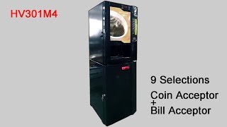 9Selection Instant Coffee Vending Machine HV301M4 [upl. by Halimeda483]