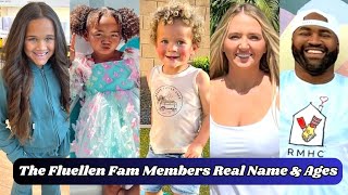 The Fluellen Fam Members Real Name And Ages 2024 [upl. by Leciram]