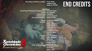 End Credits  Xenoblade Chronicles 3 Future Redeemed [upl. by Drageruaeb798]