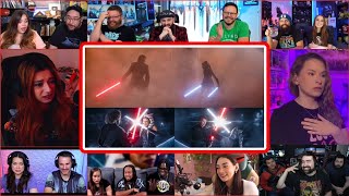 Youtubers React To Darth Vader’ Anakin Vs Ahsoka Fight  Ahsoka Ep 5 Fight Scene Reaction Mashup [upl. by Towbin579]