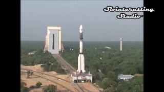 Indias Geosynchronous Satellite Launch Vehiclepreperation and launch [upl. by Nyvek317]