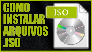 COMO INSTALAR QUALQUER ARQUIVO ISO NO SEU COMPUTADOR 2022 [upl. by Sherard]