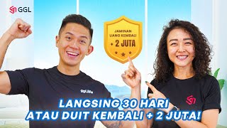 Langsing dalam 30 Hari atau Duit Kembali  2 Juta  GGL FAST30  Diet Online [upl. by Padget179]