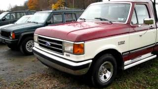 1990 Ford F150 XLT Lariat 300ci 49L I6 [upl. by Jaddo618]