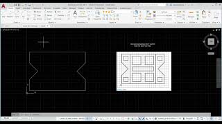 AutoCAD 2021 Practice 1Line command and draft settings  Guide [upl. by Ellehcin802]