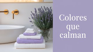 Colores que Relajan Ideas para Baños y Espacios de Paz en Casa 🛁✨ [upl. by Halehs]