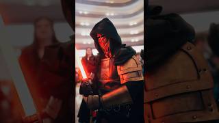 Epic Darth Revan Cosplay at Dragoncon darthrevan cosplay starwars shorts lightsaber dragoncon [upl. by Irdua]