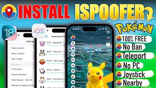 Pokémon GO Spoofing FREE 2024 – Ultimate iSpoofer Guide [upl. by Jeminah]