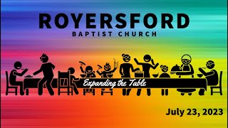 Royersford Baptist Church Worship July 23 2023 [upl. by Jessie]