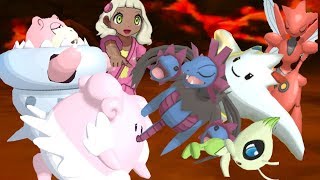 UU UNKILLABLE BLISSEY IS SUPER LUCKY Pokemon Ultra Sun and Ultra Moon WiFi Battle 118 [upl. by Tada]