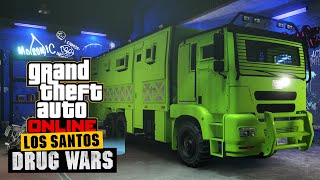 GTA 5  How To Unlock The Acid Lab Brickade 6x6  Drug Wars DLC [upl. by Alatea]