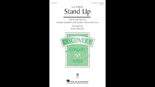 Stand Up from Harriet 3Part Mixed Choir  Arranged by Rollo Dilworth [upl. by Relluf]