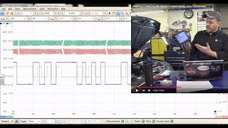 Testing CAMCRANK Sensor Relationship on a Picoscope [upl. by Gipsy508]