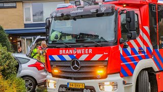 Grote Brand Vele hulpdiensten met spoed naar verschillende meldingen in Leusden en Amersfoort [upl. by Lear]