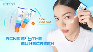 Acne Soothe Sunscreen  Sun Battle SPF 50 PA  Cica Acne Fighter 15s [upl. by Hime]