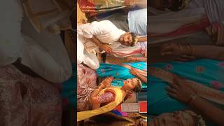 Siva Prasad Weds Sandhyana trendingshorts viralvideo marrigevibes annavaram [upl. by Missie22]