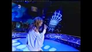 Ana Nikolic  Januar  LIVE  Beovizija  TV RTS 2003 [upl. by Riffle496]