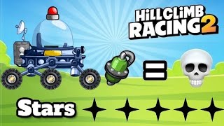 Moonlander Grinding Stars In Forest Adventure 🏜️ Hill Climb Racing 2 🌍 Zocogameplay [upl. by Cece]