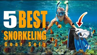 Top 5 Best Snorkeling Gear  Snorkel Sets For Beginners  Reviews amp Price Comparison [upl. by Letsirc]