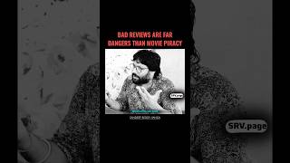 BAD REVIEWS ARE MORE DANGEROUS sandeepreddyvangapage viralshort [upl. by Rednav]