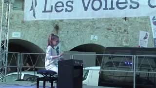 Piano aux Voiles dAntibes avec Stella Kuhlau Mozart et Jerry Lee Lewis [upl. by Eyde]