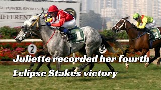 JULIETTE wins Thackers Eclipse Stakes of India Gr2 [upl. by Downey]