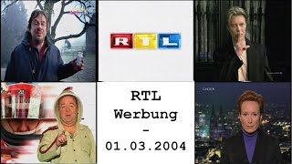 RTL Werbung  01032004 [upl. by Yesoj828]