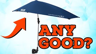 SportBrella VersaBrella SPF 50 Adjustable Umbrella with Universal Clamp [upl. by Adnot]