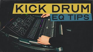 KICK DRUM EQ TIPS  How to EQ your kick drum for live rock band [upl. by Wons]