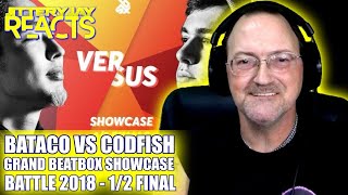 Bataco vs Codfish  Grand Beatbox SHOWCASE Battle 2018  Semi Final  Reaction [upl. by Araet]