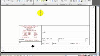 Autocad Tutorial  Using DTEXT to create Single Line Text [upl. by Vail]